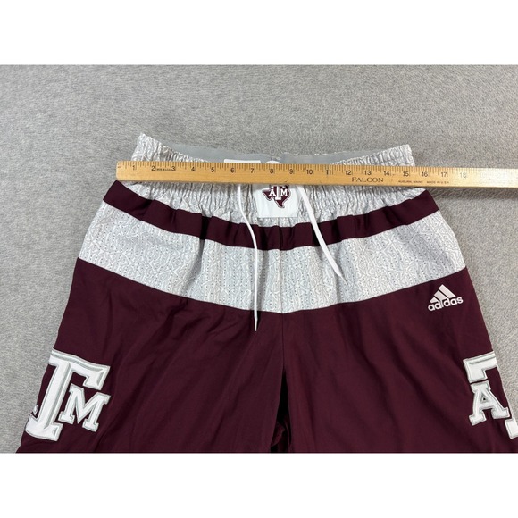 Texas A&M Aggies Authentic Player Issue Basketball Shorts (Men's Large) Maroon - Picture 6 of 10